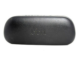 LaFont Eyeglass Case Black Clamsell used